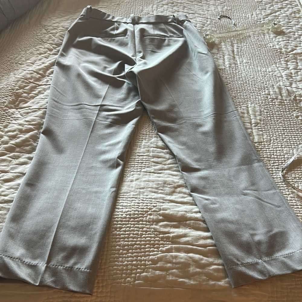 Uniqlo Smart Ankle ( 2 way )  Gray Pants light grey size S - Picture 8 of 15